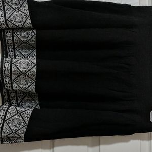 Black skirt